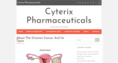 Desktop Screenshot of cyterix.com